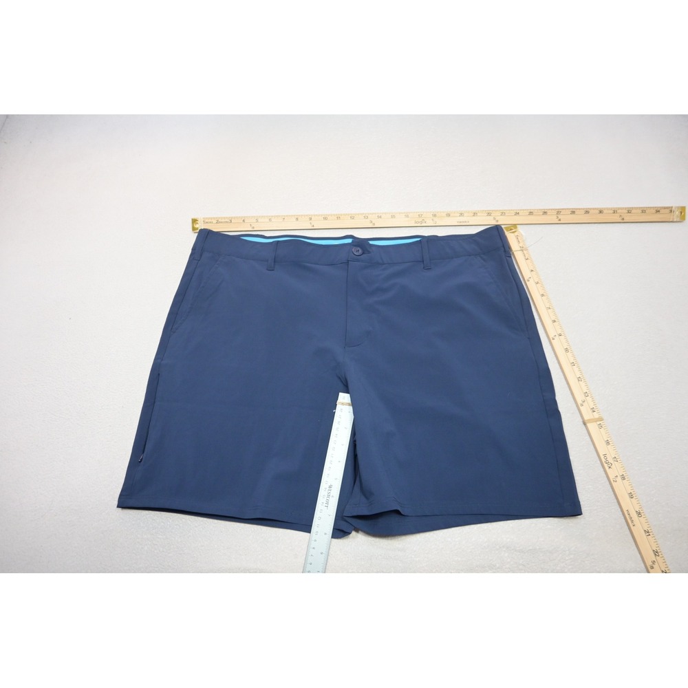 Birdie Bound Golf Shorts Mens 44 Navy Blue Performance Stretch Excellent